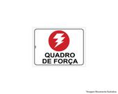 Placa Sinal.Pvc 15X20Cm Quadro De Forca Ref.2289