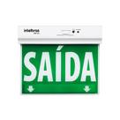 Placa sinalização Emergência face única PSA 125 Intelbras Placa sinalização Emergência face única PSA 125 Intelbras