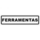 Placa Sinalização Ferramentas 6,5x30cm