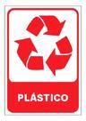 Placa Sinalização Lixo Plástico 15x20
