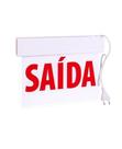 Placa Sinalização New Slim Saida Sem Seta Autônoma Engesul