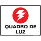 Placa Sinalizacao Poliestireno 15X20 ''Quadro De Luz'' 220Al Placa Sinalizacao Poliestireno 15X20 ''Quadro De Luz'' 220Al