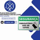 Placa Sinalização Segurança - Uso Obrigatório De Luvas