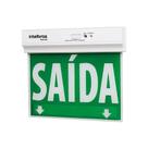Placa sinalização sempre acesa dupla face PSA 225 Intelbras
