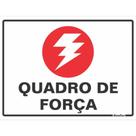 Placa sinalizadora em poliestireno Quadro de Força - 220AK