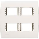 Placa Soprano Ilus 4X4 (4 Modulos Horizontal) 5Tg99032 Placa Soprano Ilus 4X4 (4 Modulos Horizontal) 5Tg99032