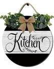Placa suspensa Hilonret Kitchen Farmhouse Rústica de Madeira