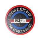 Placa Top Gun School Placa Mdf 3d Decoração Placa Top Gun School Placa Mdf 3d Decoração