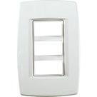 Placa Tramontina Trii 4X2 (3 Modulos)