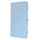 Placa Unno 4x2 Cega Prata Abb
