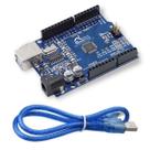 Placa Uno R3 Smd Atmega328 CDR + Cabo USB para Arduino nf-e