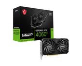 Placa Vídeo RTX 4060 Ti Ventus 2X OC MSI NVIDIA 8GB GDDR6 Placa Vídeo RTX 4060 Ti Ventus 2X OC MSI NVIDIA 8GB GDDR6