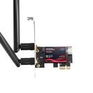 Placa WiFi 6 PCIe BZIZU AX200 Bluetooth 5.2 3000Mbps Placa WiFi 6 PCIe BZIZU AX200 Bluetooth 5.2 3000Mbps
