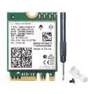 Placa WiFi sem fio Wi-Fi 6E AX210NGW BT5.2 M.2 2230