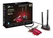Placa Wireless PCIe AX3000 Dual Bnad 2 antenas Wifi 6 Bluetooth 5.0 Archer TX3000E TP-Link Placa Wireless PCIe AX3000 Dual Bnad 2 antenas Wifi 6 Bluetooth 5.0 Archer TX3000E TP-Link