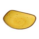 Placa Yanco Lyon LY-106YL, esmalte reativo de 14,6 cm, amarelo, pacote com 36