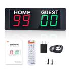 Placar eletrônico YZ LED portátil digital com controle remoto
