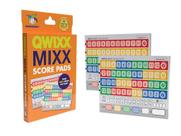 Placares de substituição para Qwixx Mixx Game Gamewright Placares de substituição para Qwixx Mixx Game Gamewright