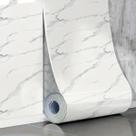 Placas Adesivas Mármore Branco Lavável Painel Autocolante 3D