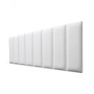Placas Cabeceira Queen 160cm X 60cm 8 Placas material sintético Branco