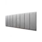 Placas Cabeceira Queen 160cm X 60cm 8 Placas Suede Cinza