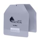 Placas Curvas para Colete de Peso WOLF TACTICAL 4kg 30x25x3cm