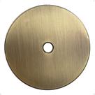 Placas de acabamento trust4care 59 mm em latão antigo escovado, kit com 2 Placas de acabamento trust4care 59 mm em latão antigo escovado, kit com 2