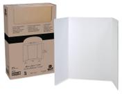 Placas de apresentação Pacon 80% recicladas 48x36cm brancas x24