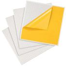 Placas de base peel-and-stick MIMAX autoadesivas 25x25cm, pacote com 4 Placas de base peel-and-stick MIMAX autoadesivas 25x25cm, pacote com 4