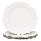 Placas de carregamento MAONAME Reef White para jantar, conjunto de 6