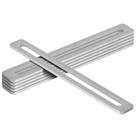 Placas de conserto Fanmao Stainless Steel 201 200x25mm 6 unidades Placas de conserto Fanmao Stainless Steel 201 200x25mm 6 unidades