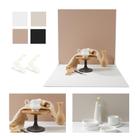 Placas de fundo fotográficas BEIYANG Morandi 60x60cm, frente e verso, 2 peças
