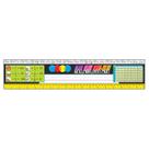 Placas de identificação de referência para tampos de mesa, graus 3-5 (Zaner-Bloser)