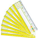 Placas de identificação Fancy Land Multiplication Desk Reference, pacote 36