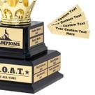 Placas de Nome Gravadas a Laser Alpha Awards para Bodes Grandes