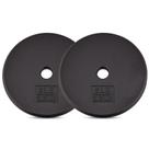 Placas de peso Yes4All, ferro fundido de 1 polegada, 2x2,27 kg para halteres Placas de peso Yes4All, ferro fundido de 1 polegada, 2x2,27 kg para halteres