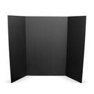 Placas de projeto de espuma Flipside Products 36 x 48 cm, total, preto, pacote com 10