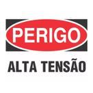 Placas De Sinalização PS 15x20cm Segurança E Organização PERIGO ALTA TENSÃO Placas De Sinalização PS 15x20cm Segurança E Organização PERIGO ALTA TENSÃO