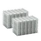 Placas de treliça MOZCORN 3x6, pacote com 20 dentes de prego para telhado de madeira