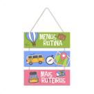 Placas Decoração Parede Plaquinha Frases Decorativa Quadro Porta