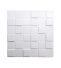 Placas Decorativas 3D Pixel Kit com 20 Placas de Revestimento PVC 50x50cm