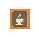Placas decorativas cafe xicara - 10x10