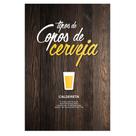 Placas decorativas cerveja caldereta 20x30