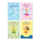 Placas Decorativas Fadas e Flores Quarto Menina 20x30 Kit 4u