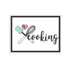 Placas decorativas fun kitchen cooking - 15x20