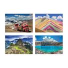 Placas Decorativas Paisagens Peru 20x30cm Kit 4un