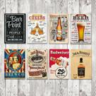 Placas Decorativas Para Area Churrasqueira Kit Com 8 Placas Decorativas Para Area Churrasqueira Kit Com 8