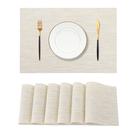 Placemats Leetaltree Wheat, conjunto de 6 antiderrapantes resistentes ao calor