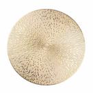 Placemats Snowkingdom Gold, conjunto de vinil redondo de 18, 38 cm Placemats Snowkingdom Gold, conjunto de vinil redondo de 18, 38 cm