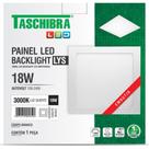 Plaf.Led Tasch.Lys Emb.Qd.18W 3000K 22Cm